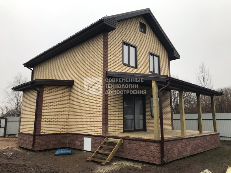 Строительство дома 124 кв. м