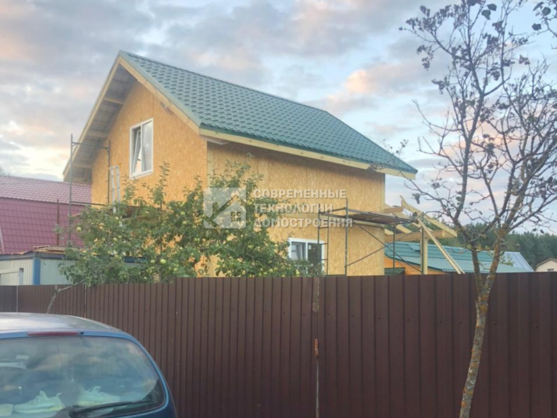 Строительство дома 80м2 в д Черногубово