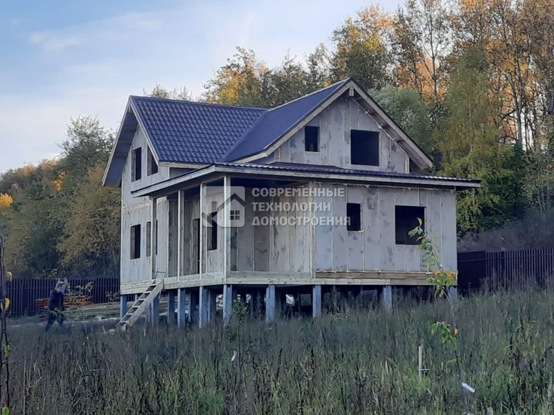 Строительство дома в д. Ивняги
