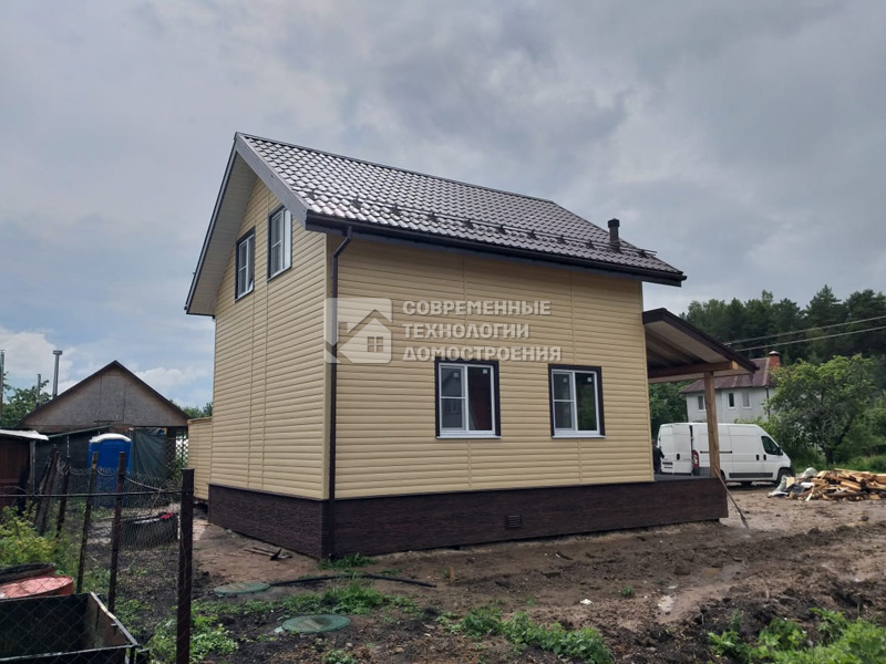 Строительство одноэтажного жилого дома